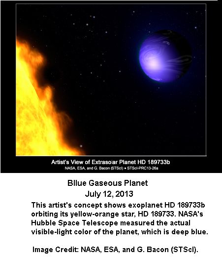 Blue Gaseous Planet -1