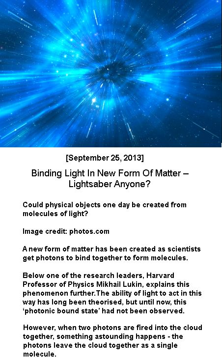 Binding Light
