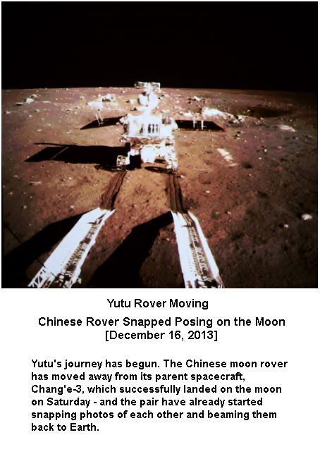 Yutu is moving