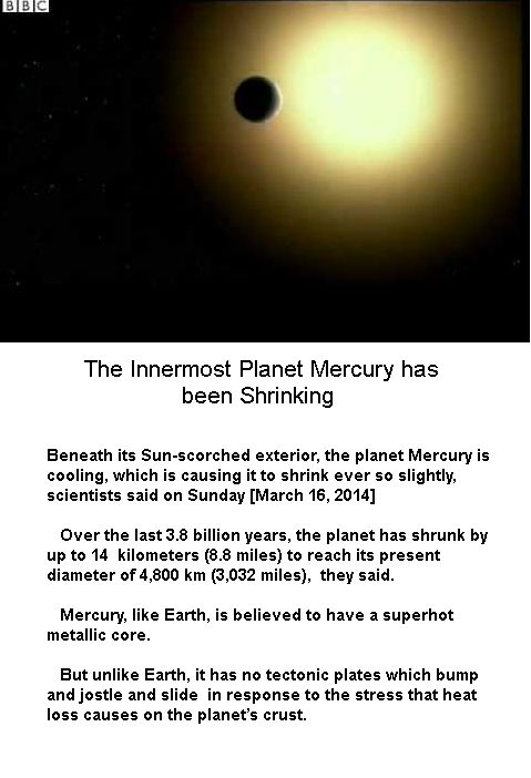 The Shrinking Planet -1