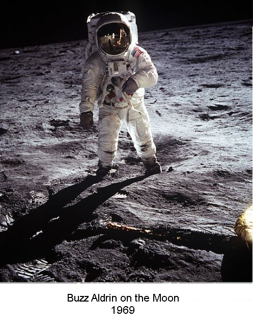 Buzz Aldrin on the Moon