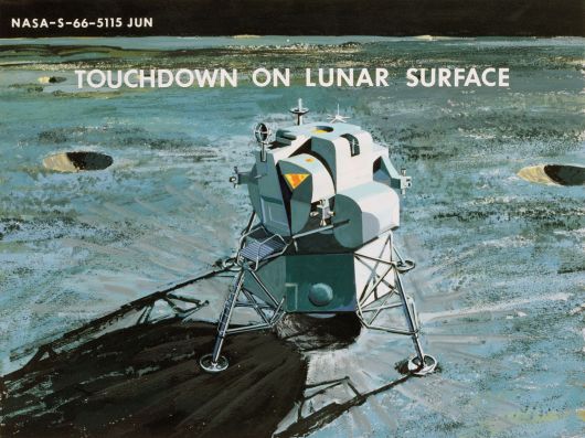 Lunar Module touchdown