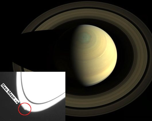 New moon for saturn