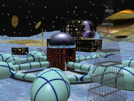 Moon Colony Model -1