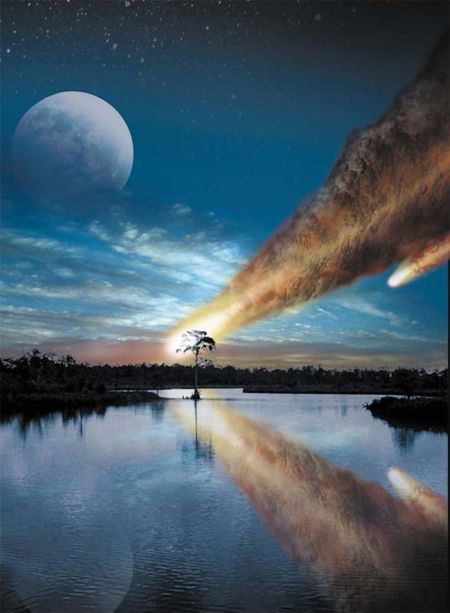 Meteors bombardments