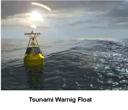 Tsunami warning buoy