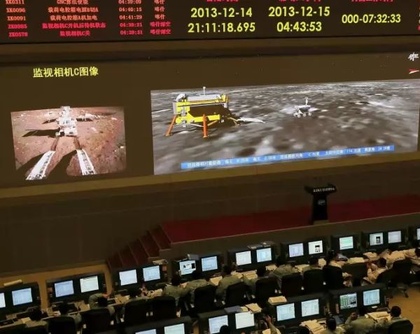 Chinese spacecraft control center