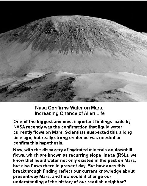 Water Flow on Mars