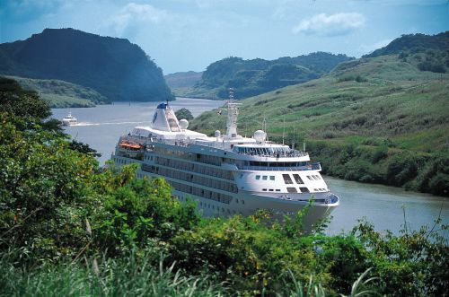 Ship in Panama Canal -1