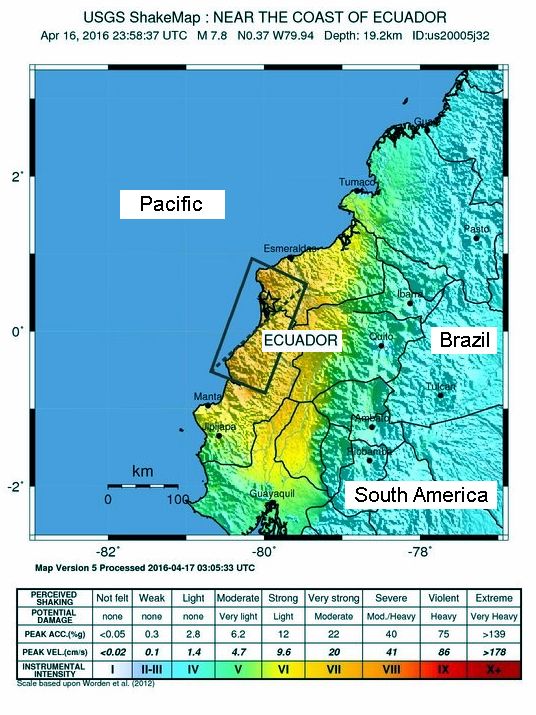 Equador Earthquake -1A