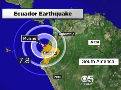 Equador Earthquake
