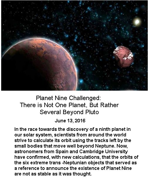 Planet 9 challenged